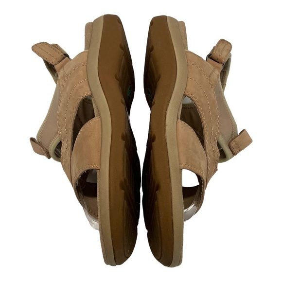 Easy Spirit Evio Tan Suede Casual Comfort Sandals Women’s 7.5 - Picture 8 of 12